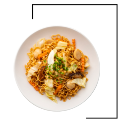 Yakisoba poulet katsu